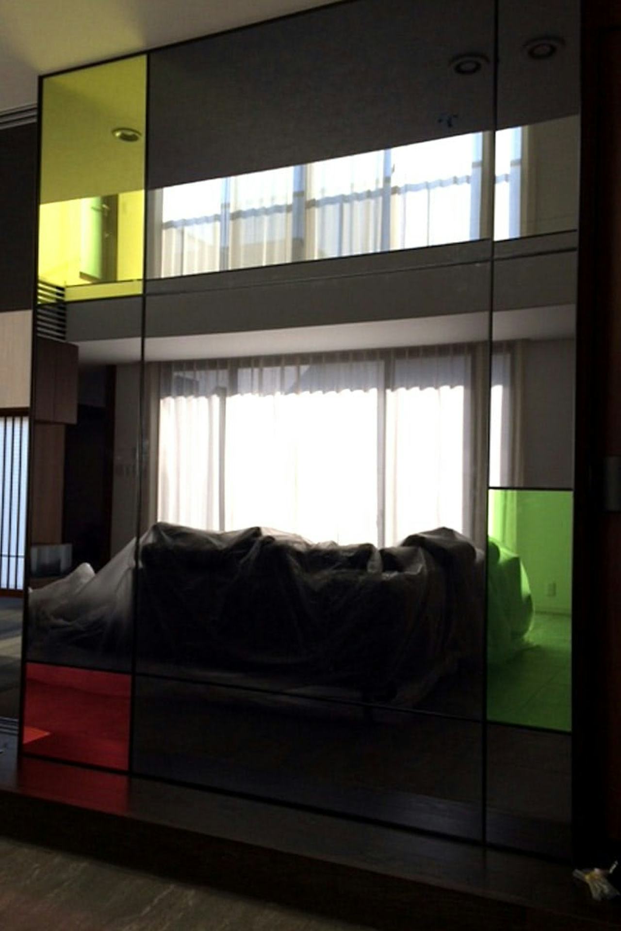 装飾鏡に使用した「カラー合わせミラー」(2)