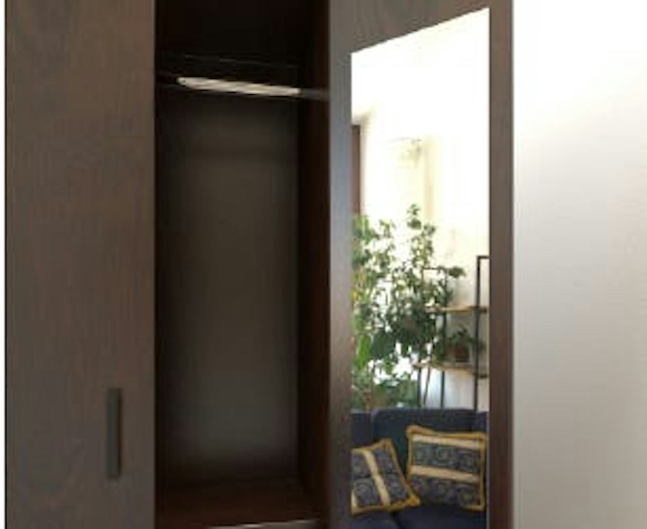 クローゼットの鏡の施工・交換事例