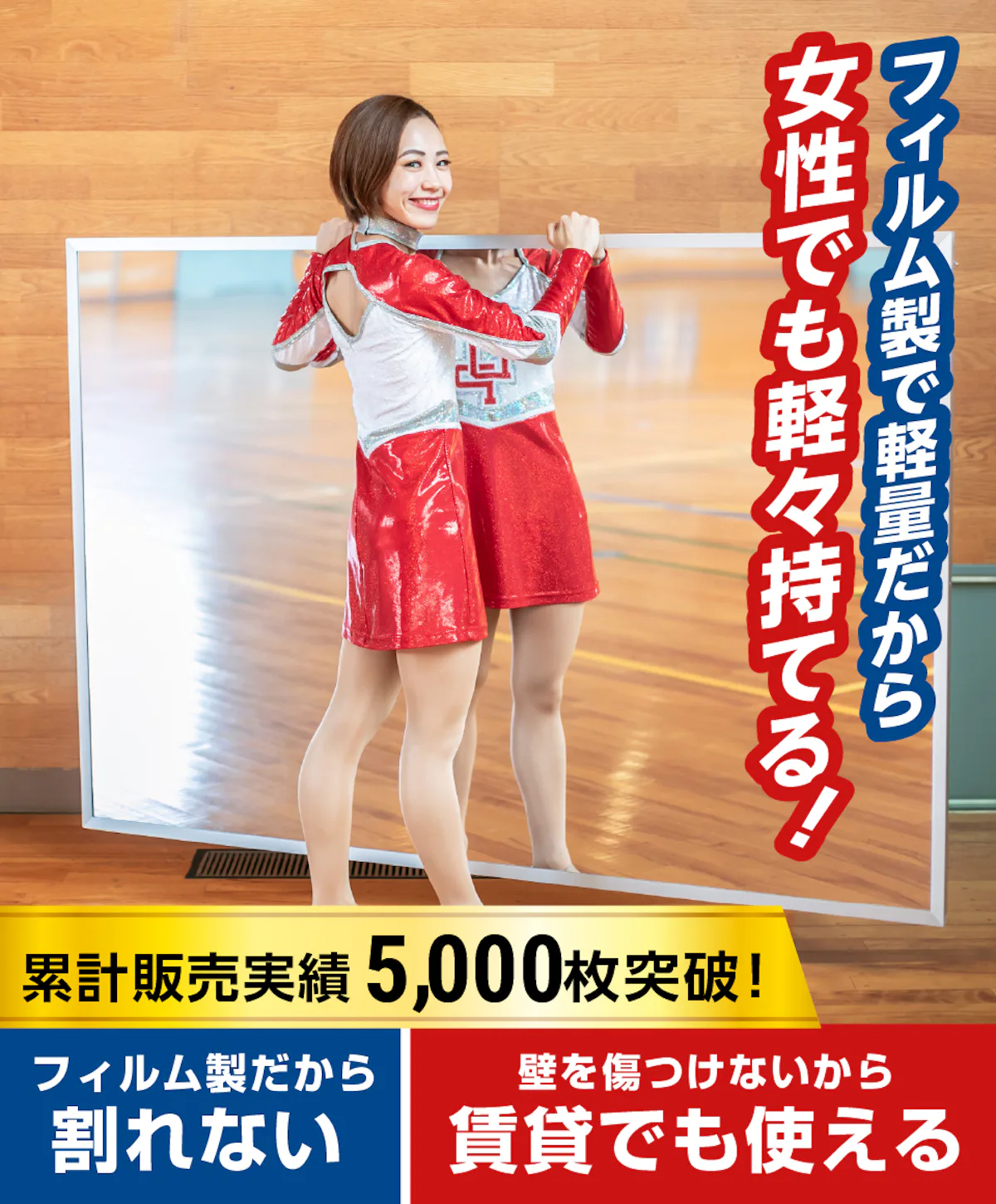 フィルムミラー(リフェクスミラー)