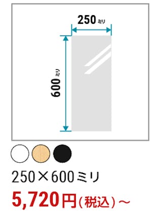 ＼省スペースで設置可能なスリムタイプ壁ミラー／賃貸でも安心！施工不要で壁に傷をつけません