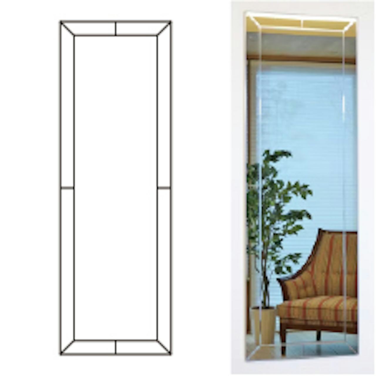 鏡の表面を彫る「Vカット加工」の規格デザイン⑦/オルカ