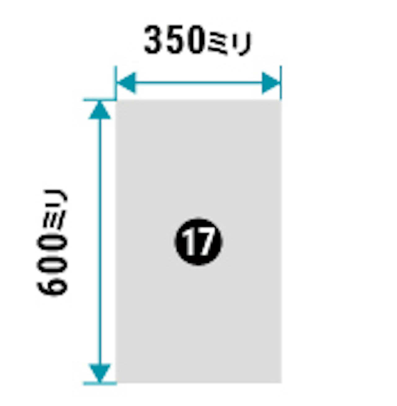 浴室鏡「ユニットバス用マグネットミラー」の規格サイズ(即日発送可)⑰ - 350×600ミリ