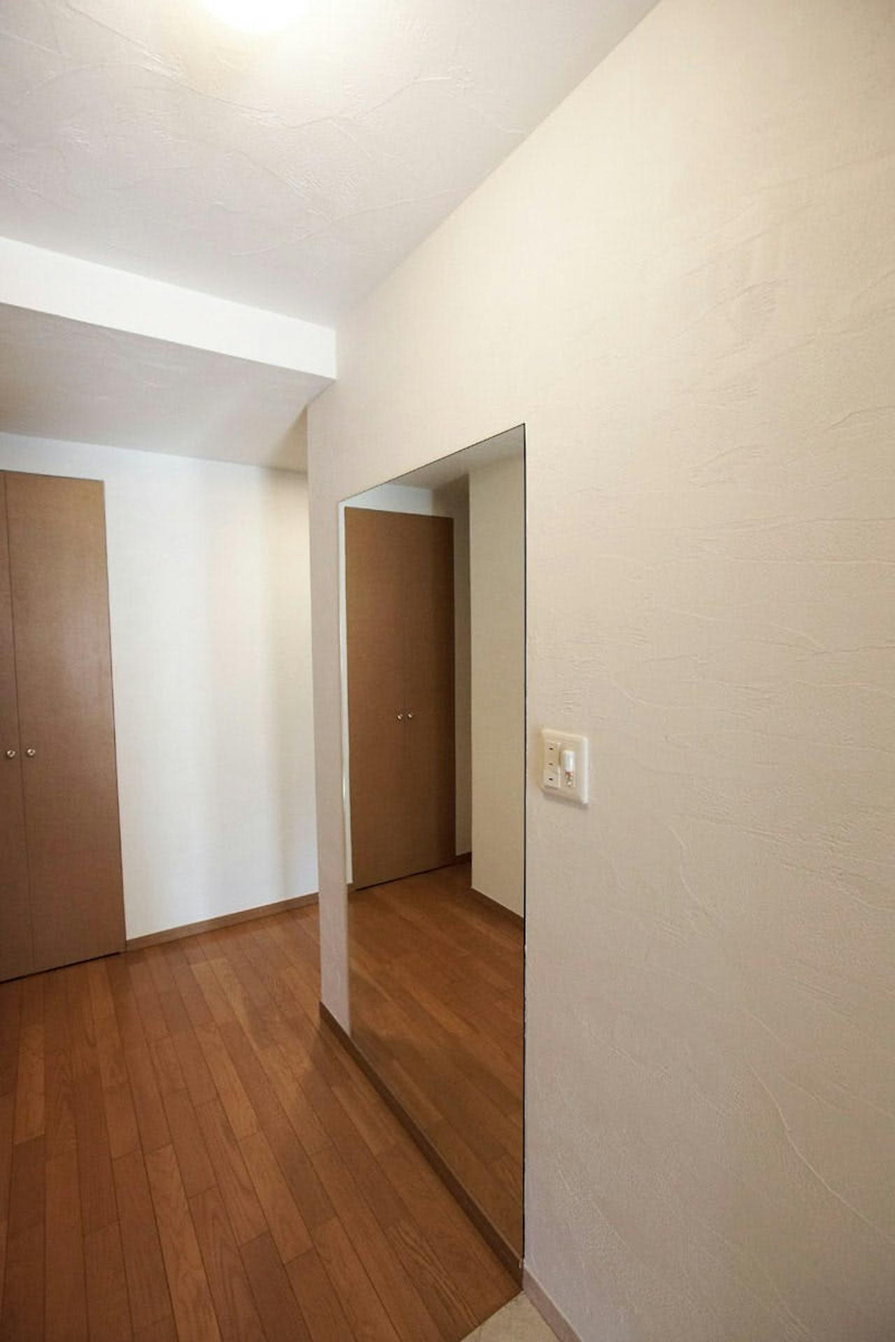 玄関姿見に使用した「規格ミラー(5ミリ)」-(2)