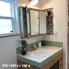 浴室鏡 規格サイズ/TOTO耐食鏡・化粧鏡と同サイズ - 洗面所の鏡に