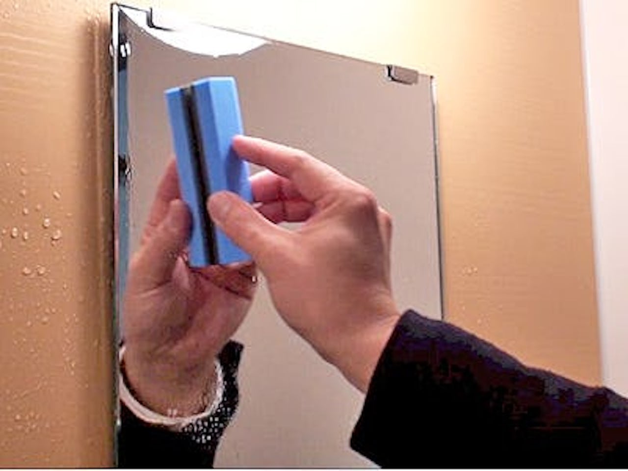 曇り止めスプレー - 施工方法④