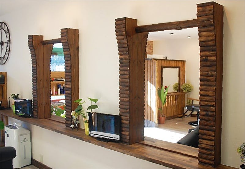 美容室用の鏡】高透過ミラー／サイズオーダー販売専門店｜鏡の販売.com