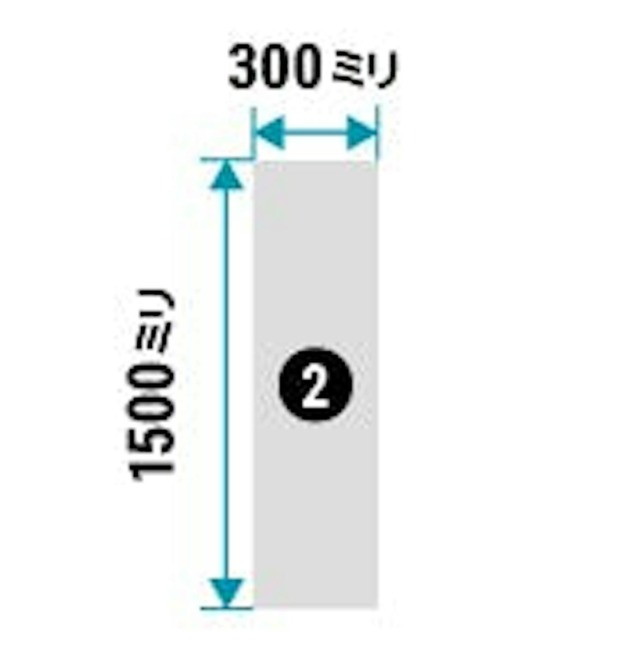 300×1500ミリ