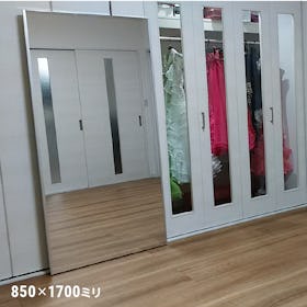 ダンス用 割れないミラー - 使用事例:お部屋のダンス練習用鏡に