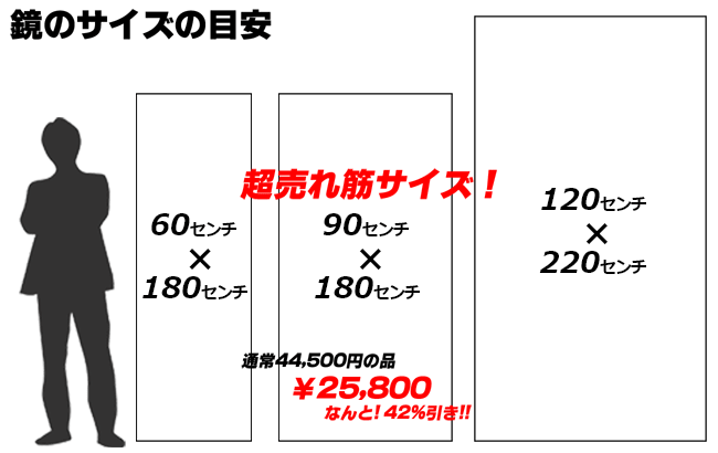 既製サイズ 3パターン
