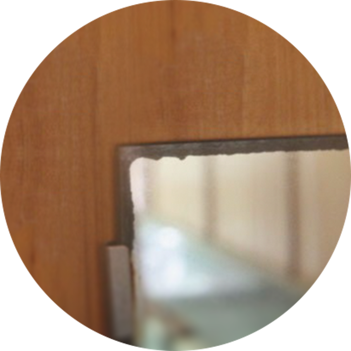 鏡の曇り止め/洗面所・お風呂場 - 鏡のサビ