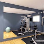 ヨガ用の鏡として使える「ガラスミラー」