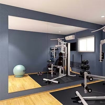スポーツジム向きの安い大型ミラー