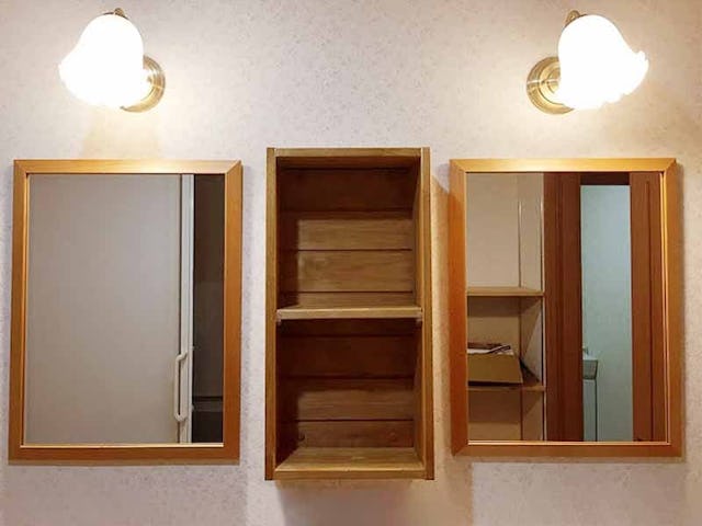 アンティークミラーのお客様事例