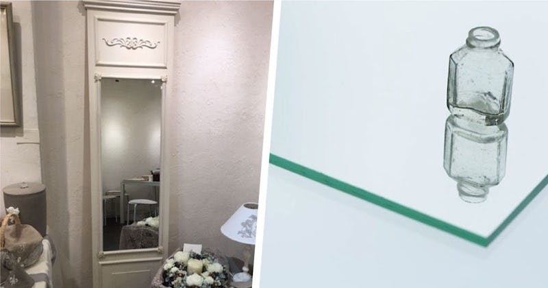 10周年記念の展示会に出展する作品に！オシャレな姿見に「ガラスミラー」を使用した事例(Filamy様)