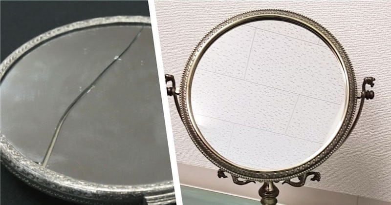 お気に入りの鏡を割れ変えを行った事例(兵庫県I様)