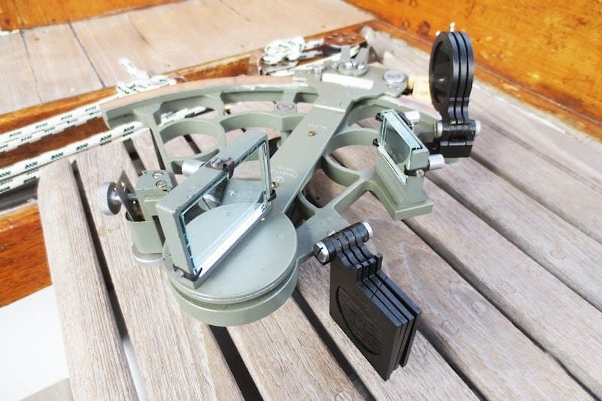 六分儀の鏡を交換した事例-1