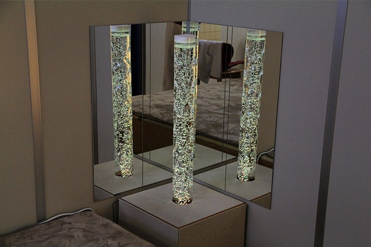 スヌーズレン用に設置した規格ミラー(2)