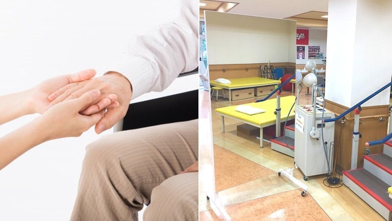 介護施設のリハビリ室に「移動式スポーツミラー」を使用した事例(広島県三次市 介護老人施設A様)