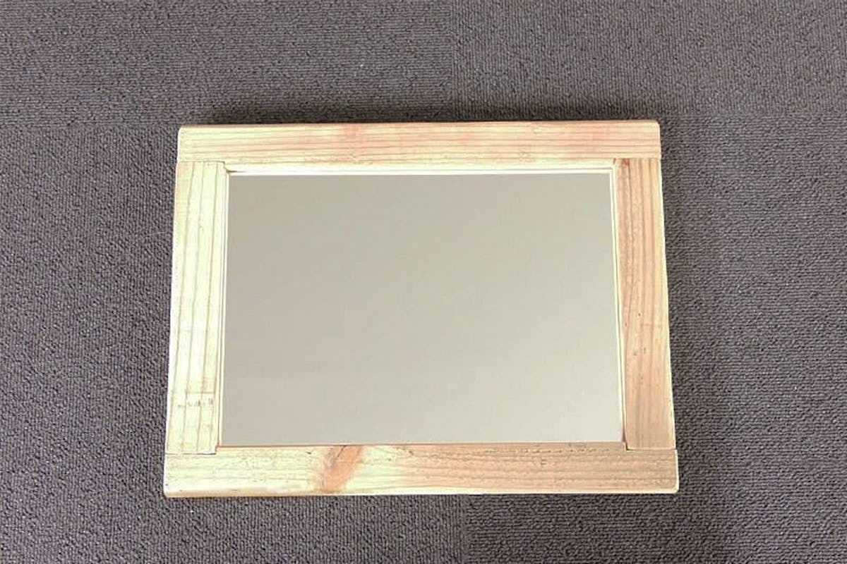 印刷前の市販の鏡(1)