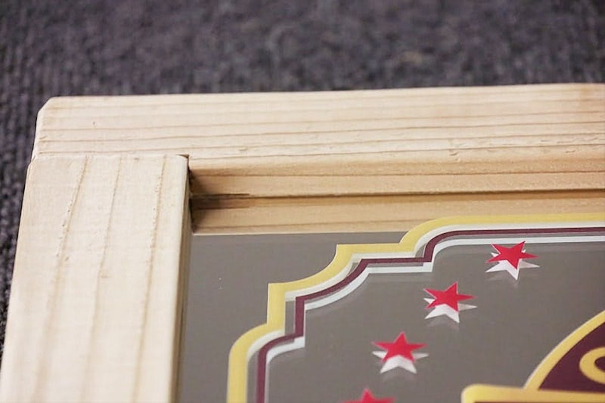 市販の鏡に印刷して完成したパブミラー(3)