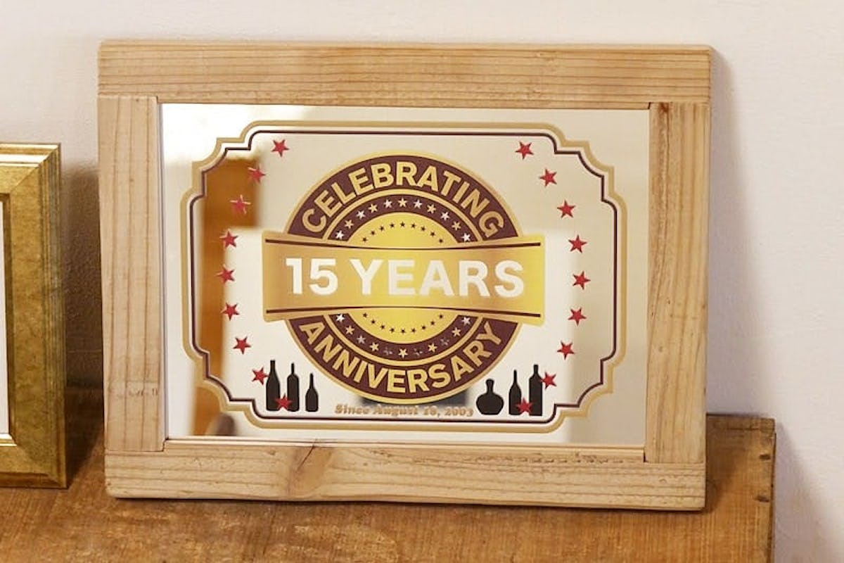 市販の鏡に印刷して完成したパブミラー(4)