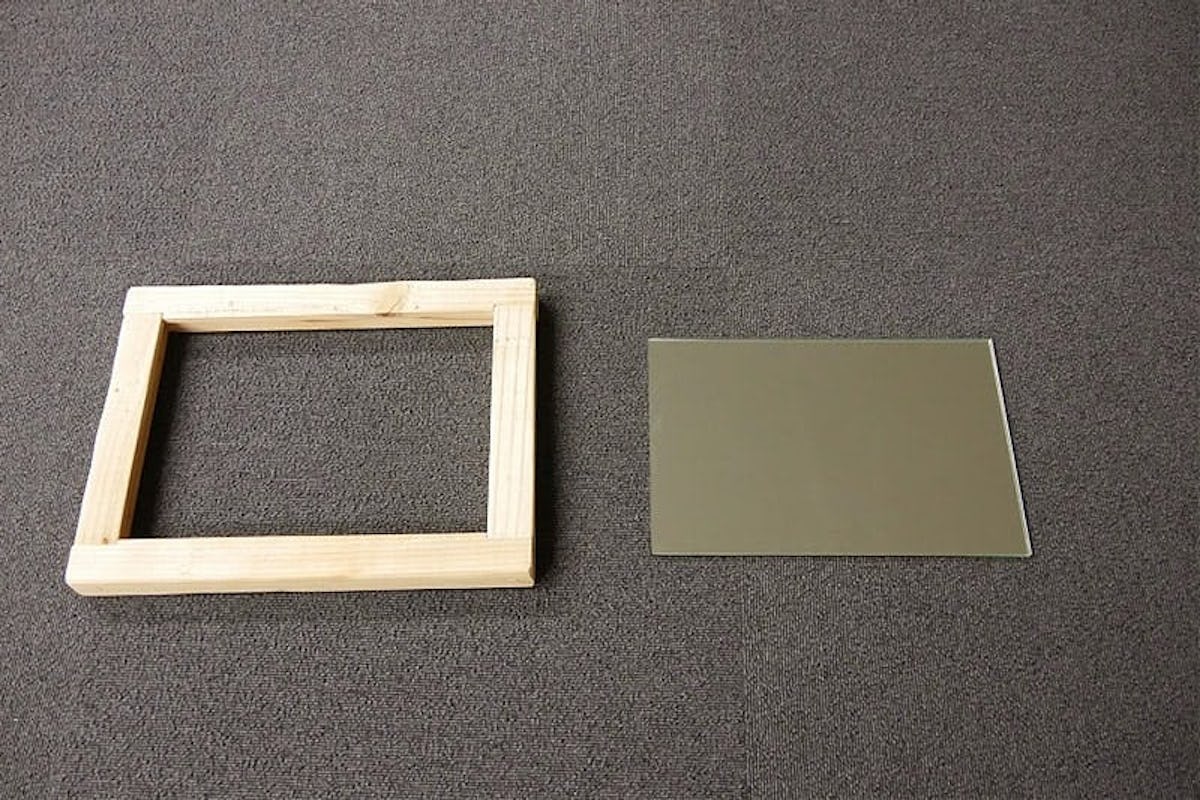 印刷前の市販の鏡(2)