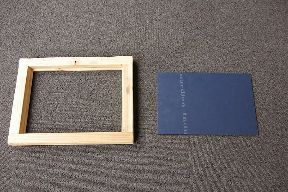 印刷前の市販の鏡(3)