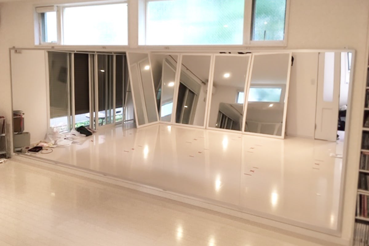 フィルムミラーを横並びにして使用した事例