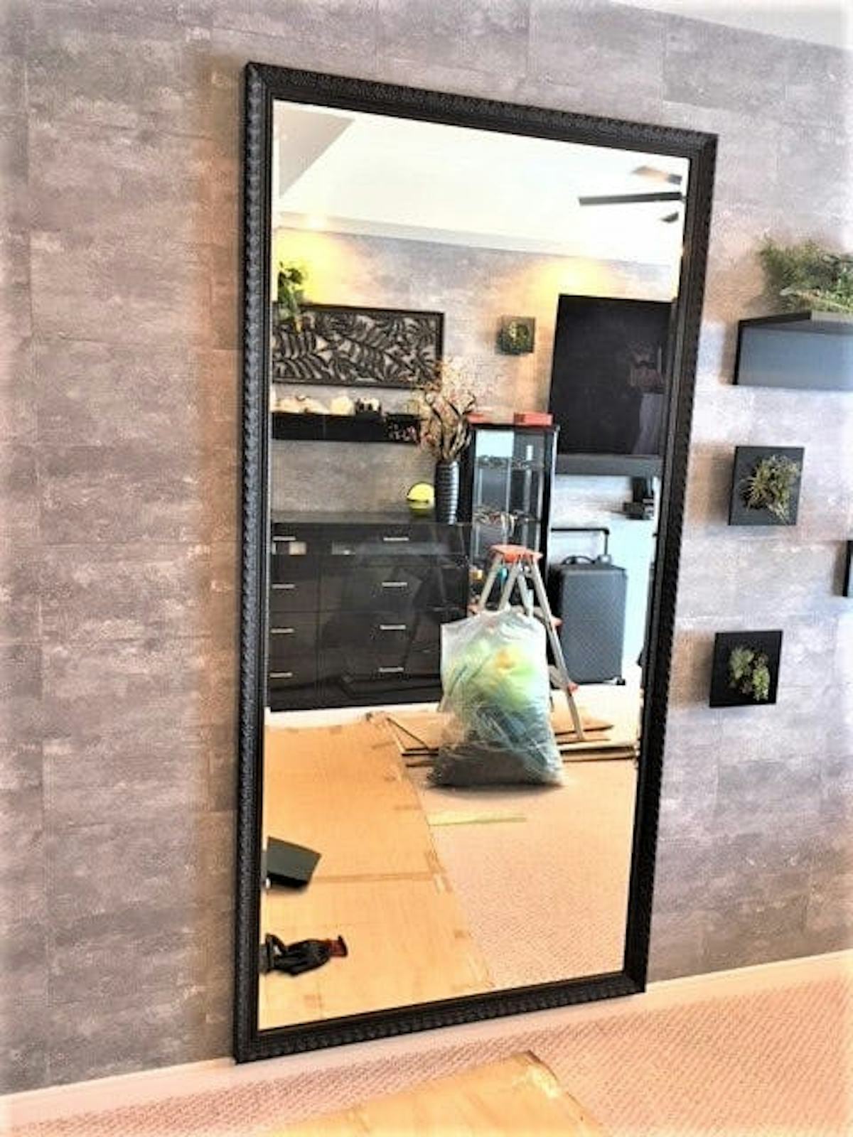 寝室の姿見に使用した「バロック調ミラーシリーズ　D-20179」 -1