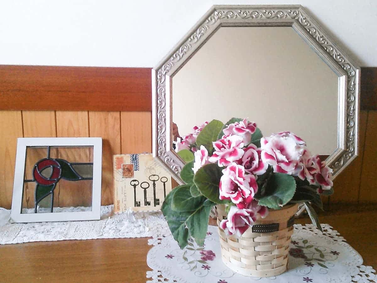 装飾鏡に使用した「バロック調ミラーシリーズ 26-6705」 -1