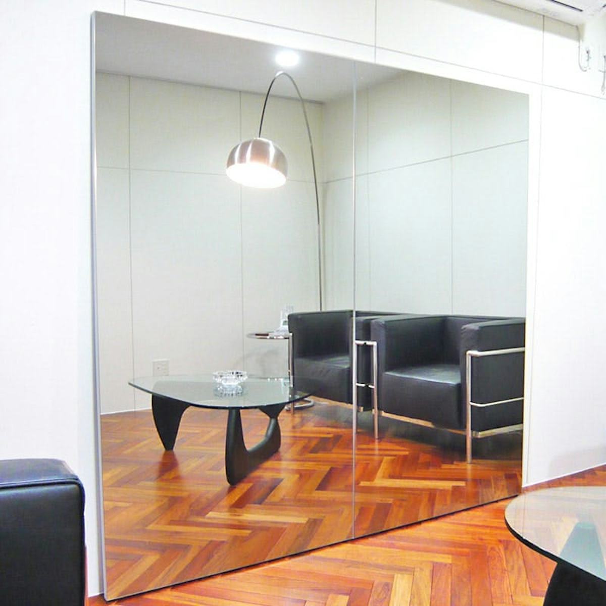 立て掛けるだけ大型パネルミラー