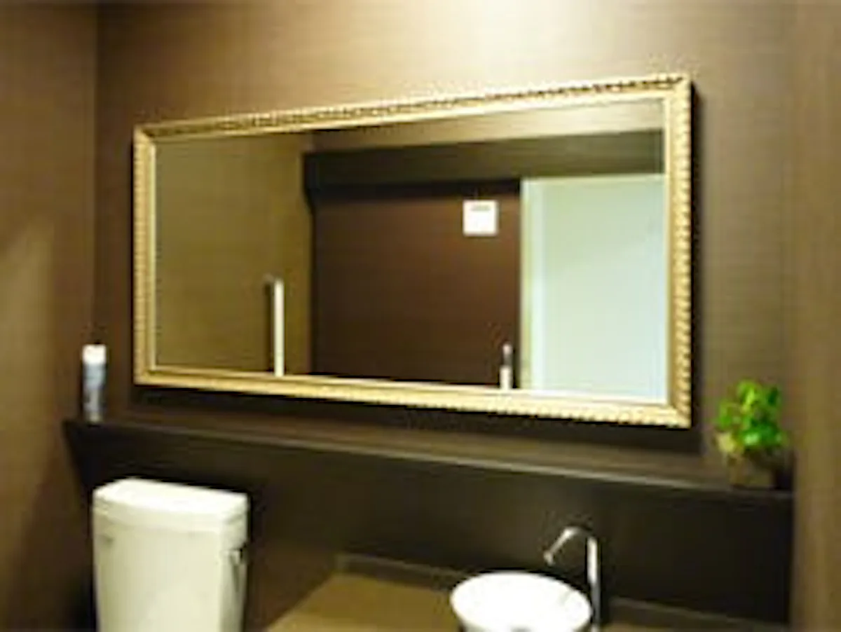 洗面所に使用したアンティークミラー(G-20167)