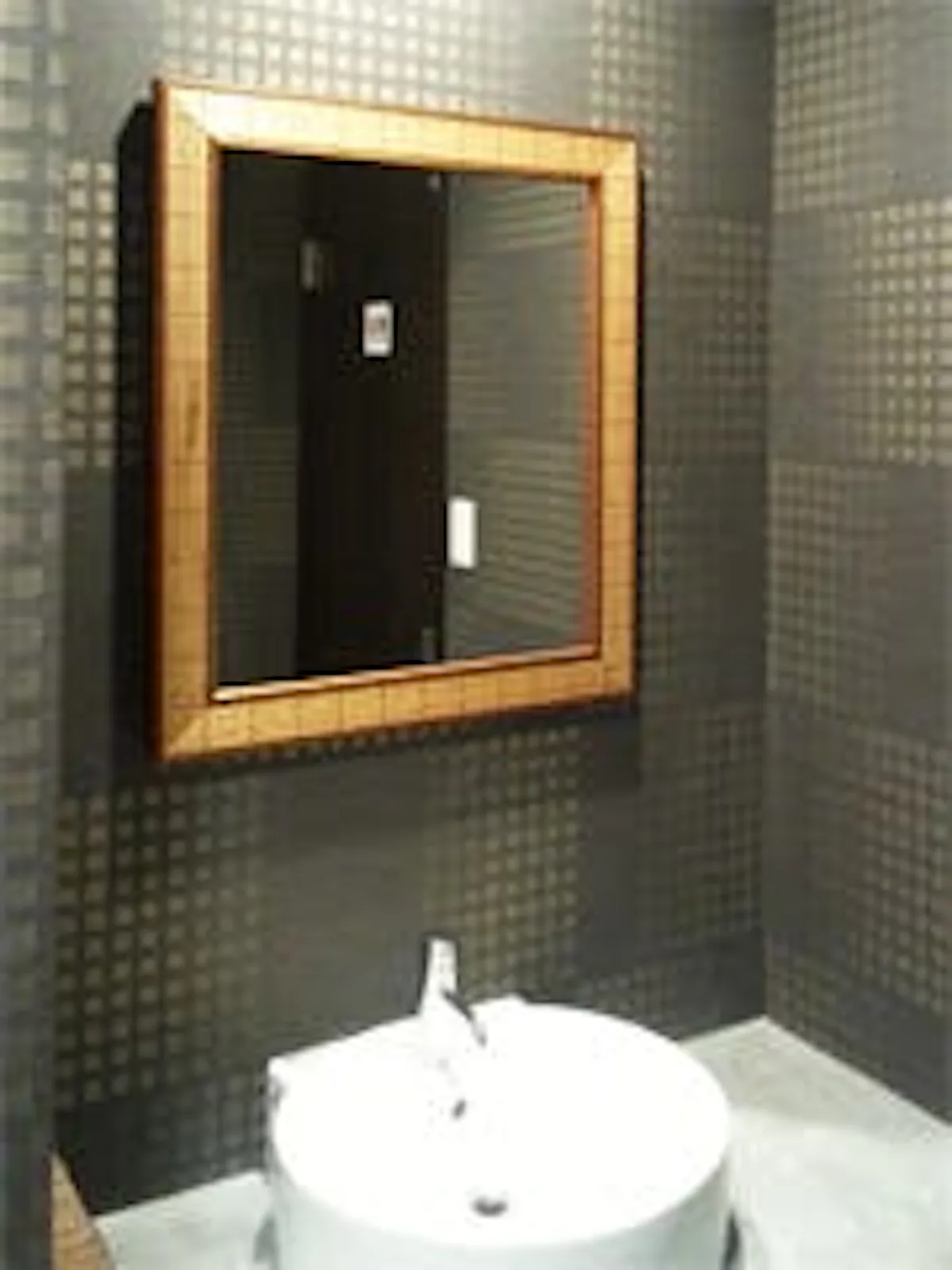 洗面所に使用したアンティークミラー(22-6382)