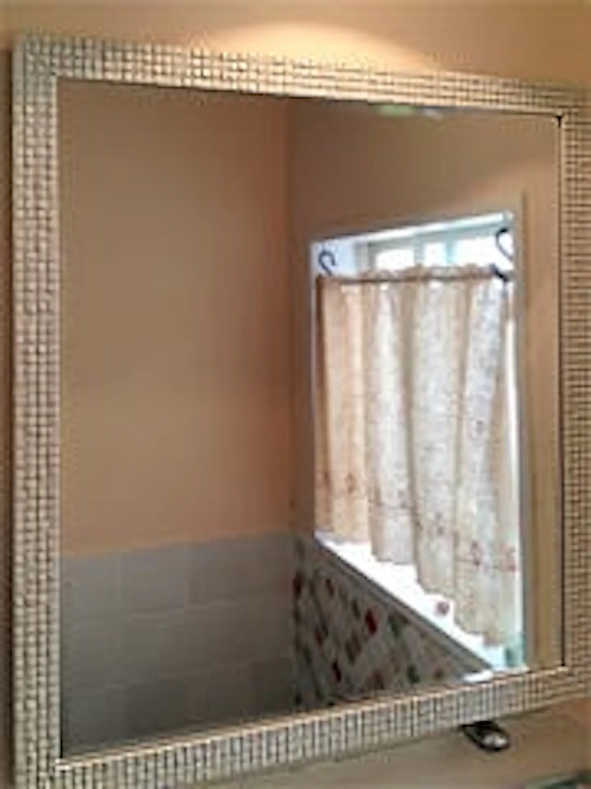 洗面所に使用したアンティークミラー(18-6787)