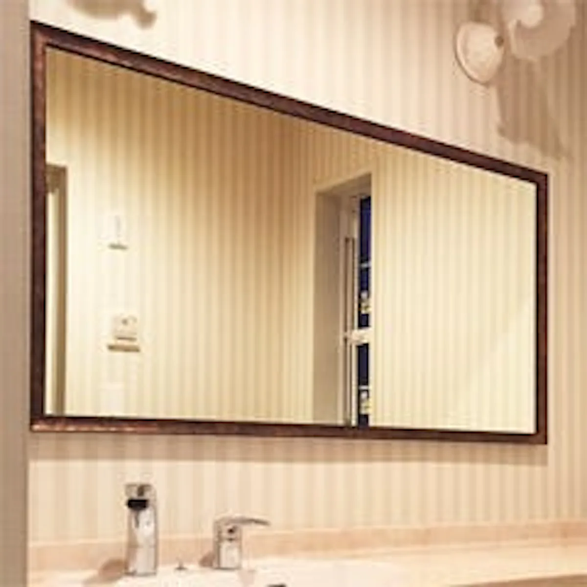 洗面所に使用したアンティークミラー(A-44031)