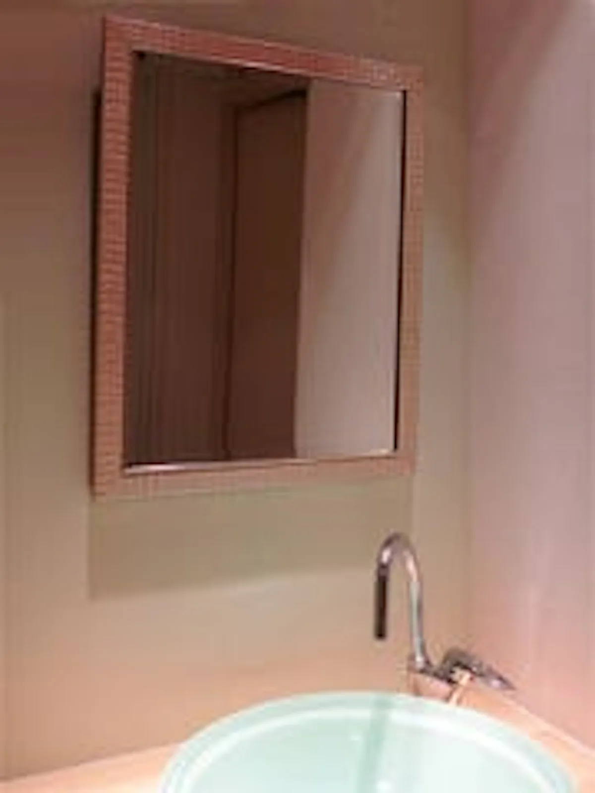 洗面所に使用したアンティークミラー(B-20172)