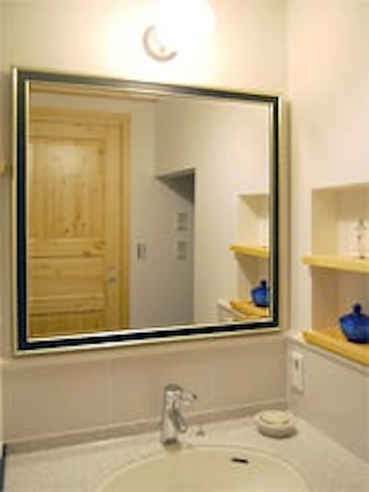 洗面所に使用したアンティークミラー(C-44087)