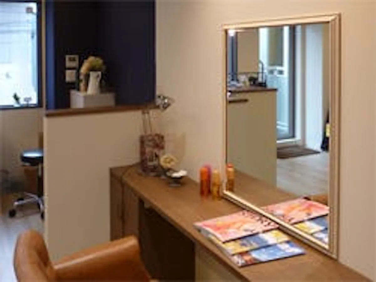 美容室で使用したアンティークミラー(B-20111)