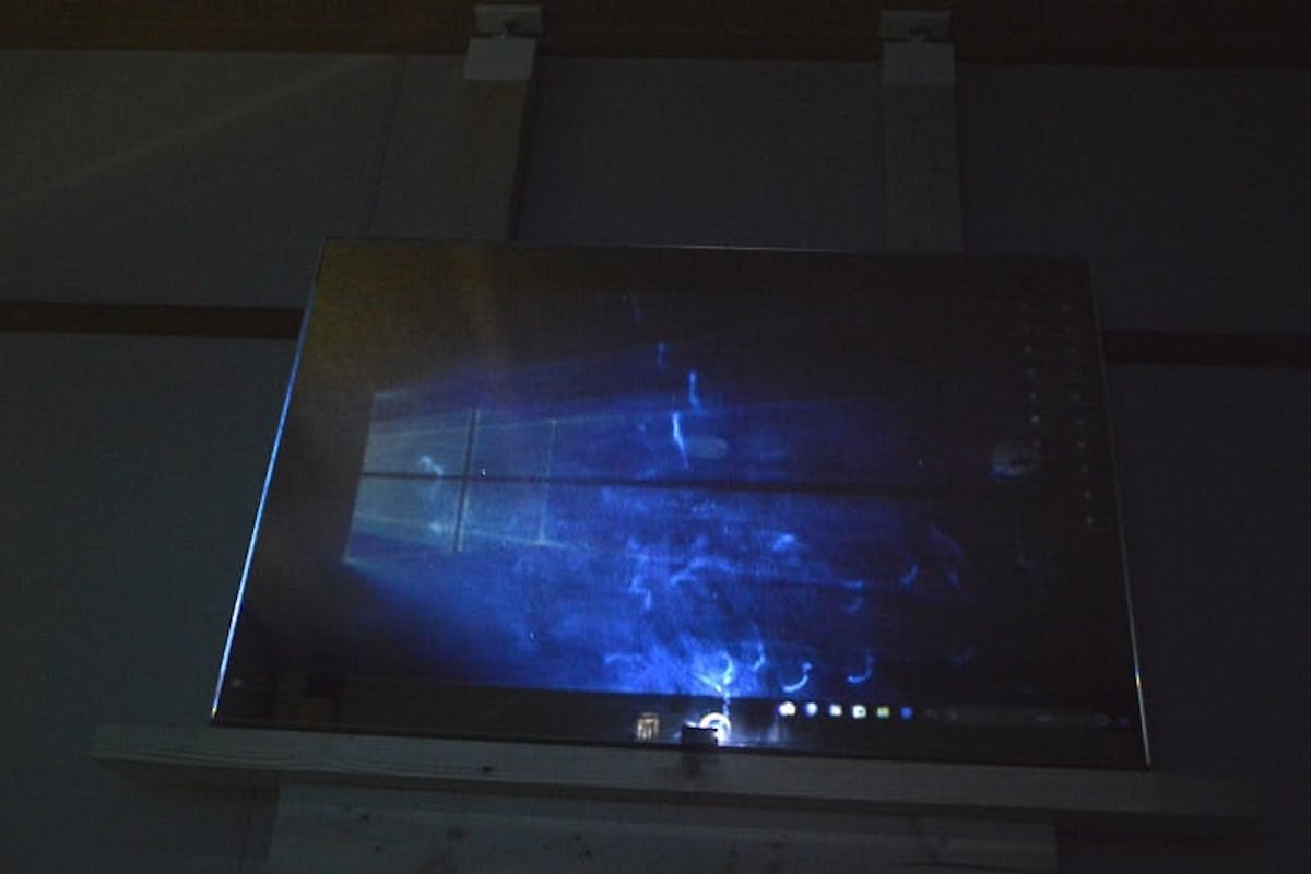 プロジェクターの反射鏡に使用した「規格ミラー」(4)