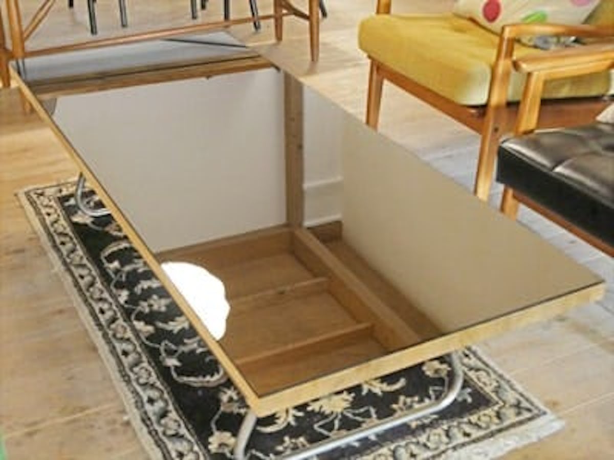 ブラックミラーガラス : ベタ置き