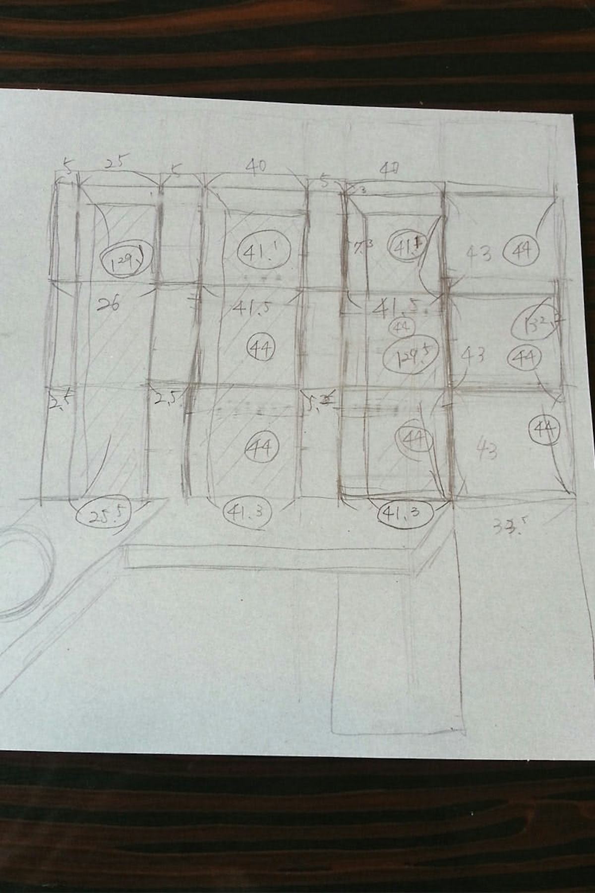 脱衣場の壁面に設置した「ガラスミラー」(2)