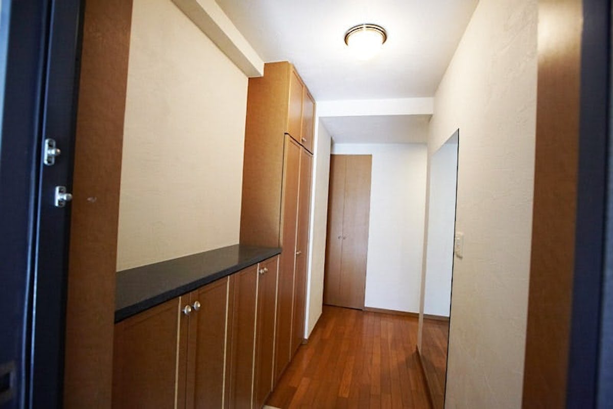 玄関姿見に使用した「規格ミラー(5ミリ)」(3)