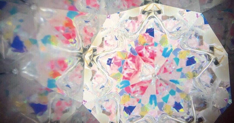 万華鏡に「表面反射鏡」を使用した事例(愛知県H様)