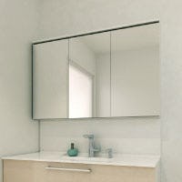 採寸不要な洗面化粧鏡