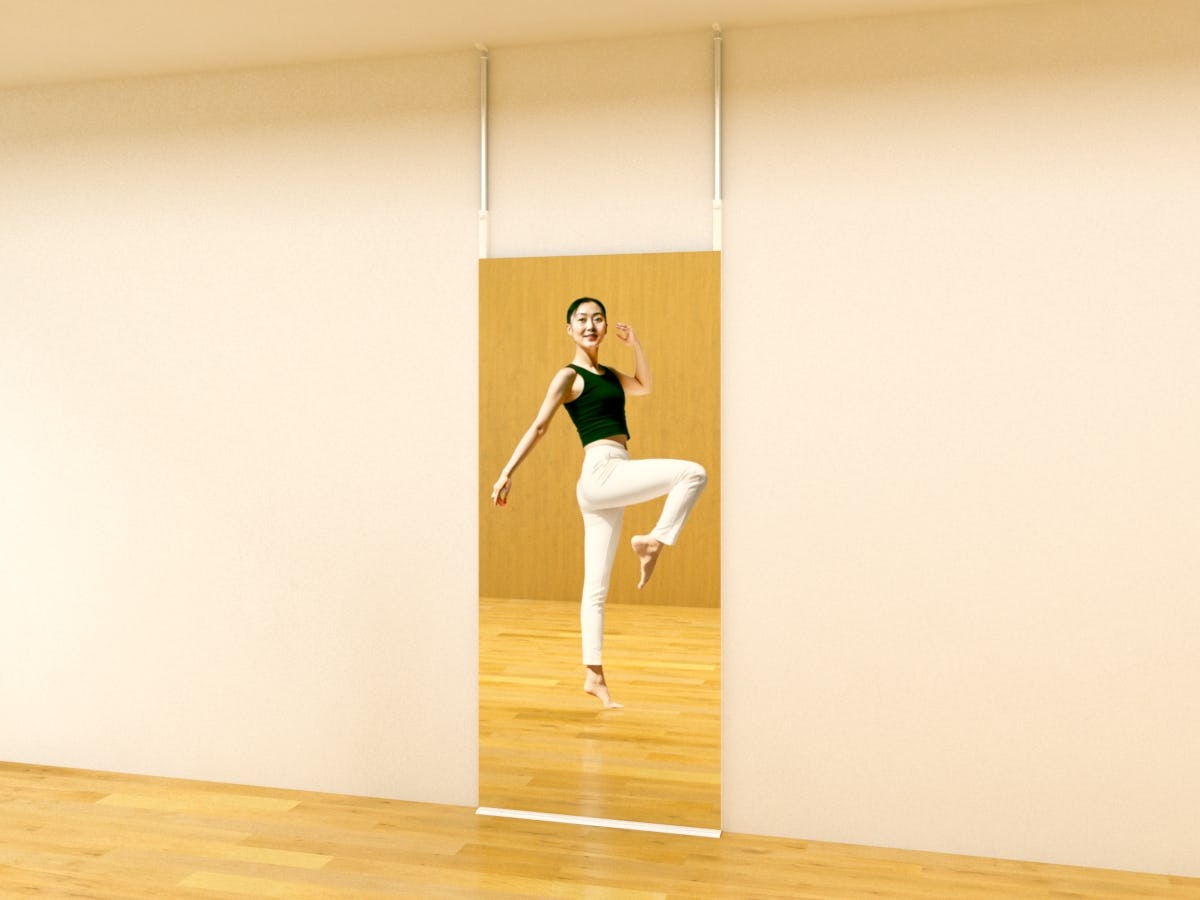 ダンスやヨガに最適なミラー