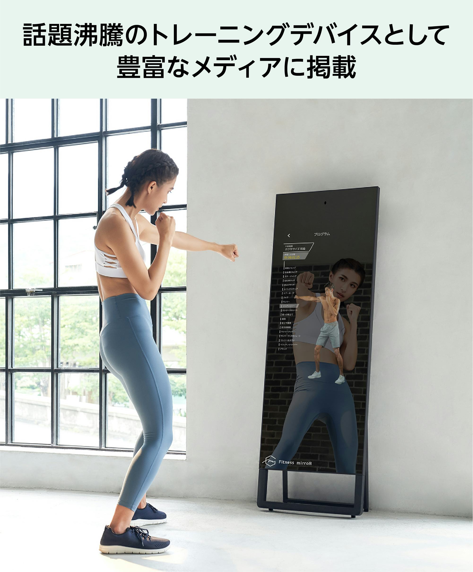 フィットネスミラー Fitness Mirror TE-630 - トレーニング用品
