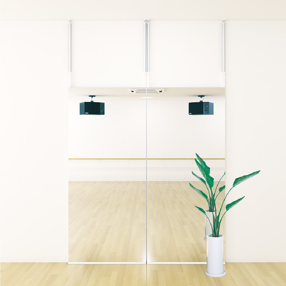 ダンス用 つっぱりミラー - 歪みのないきれいな日本製の鏡